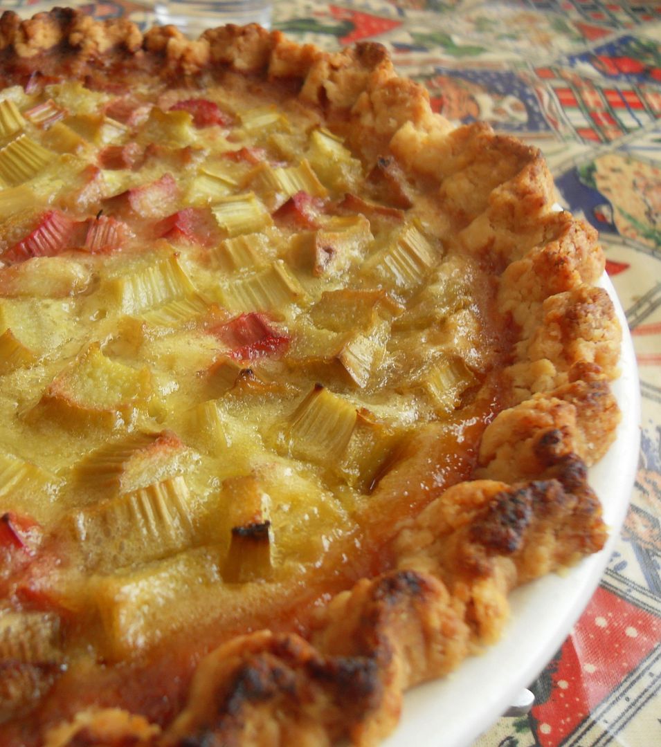 The English Kitchen Rhubarb Custard Pie